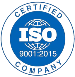 ISO 9001:2015 Certified Company