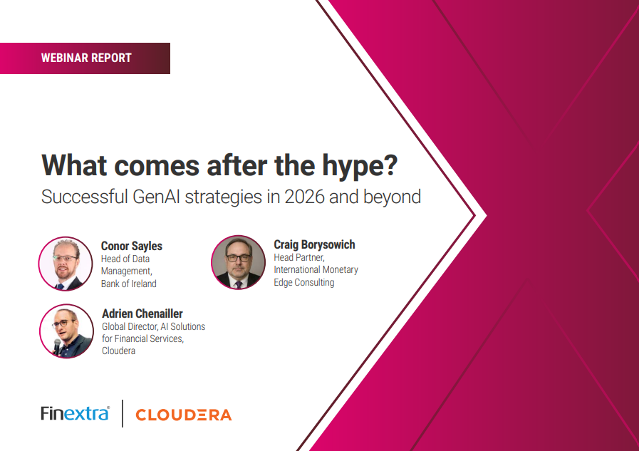 What Comes After the Hype? Financial Services AI Strategies in 2026 and Beyond